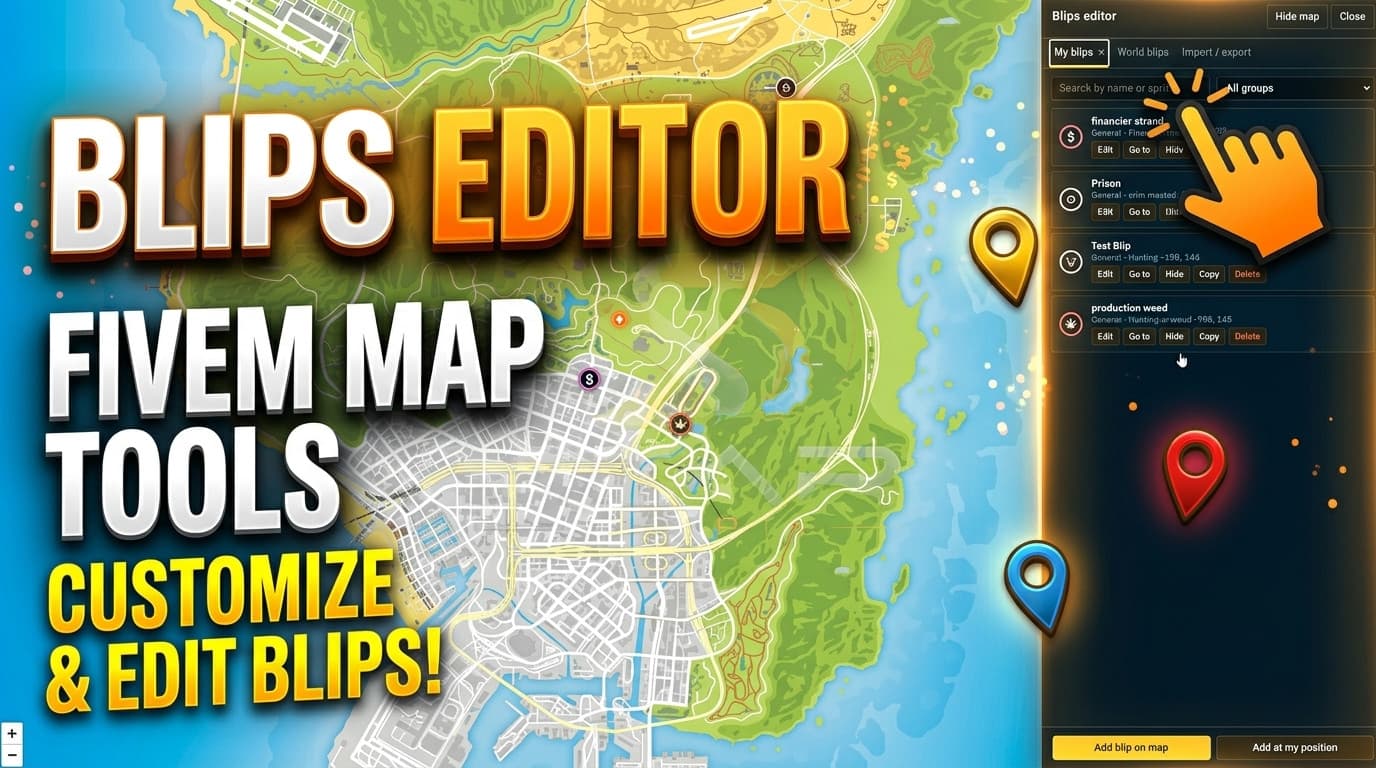 Blips Creator and Editor